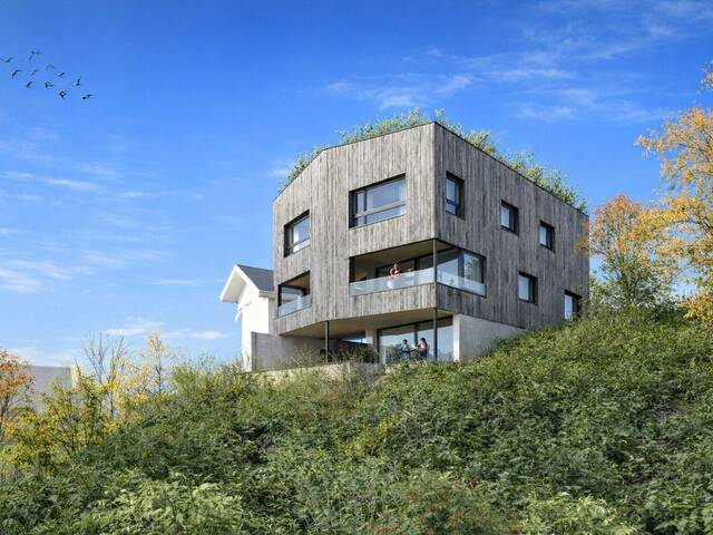 Immobilie in Attersee am Attersee - Baustart fixiert: Modernes Architekten-Doppelhaus - Bild 0