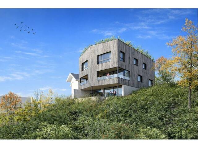 Immobilie in Attersee am Attersee - Baustart fixiert: Modernes Architekten-Doppelhaus - Bild 3