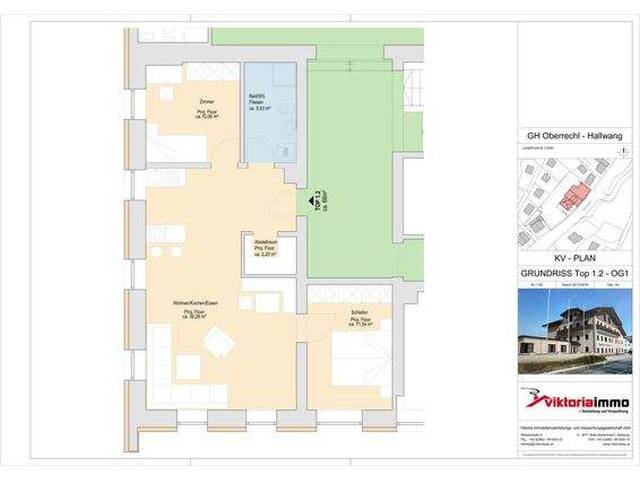 Immobilie in Hallwang - 3-Zimmer Wohnung in Salzburg/Hallwang! - Bild 1