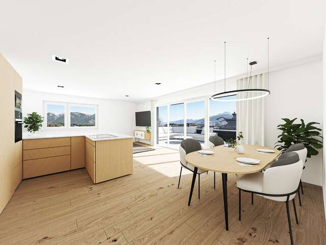 Immobilie in Oberperfuss - Hochwertige und moderne 2-Zimme Neubauwohnungen mit Garten & Terrasse in Oberperfuss zu verkaufen. - Bild 3