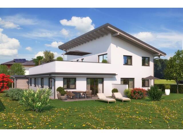 Immobilie in Perwang am Grabensee - FernBlick 3: 4-Zimmer-Gartenwohnung mit Südterrasse in Perwang am Grabensee! - Bild 3