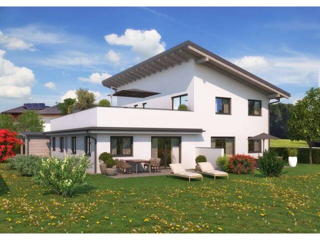 Immobilie in Perwang am Grabensee - Fernblick 3: 3-Zimmer-Gartenwohnung in Perwang am Grabensee! - Bild 0