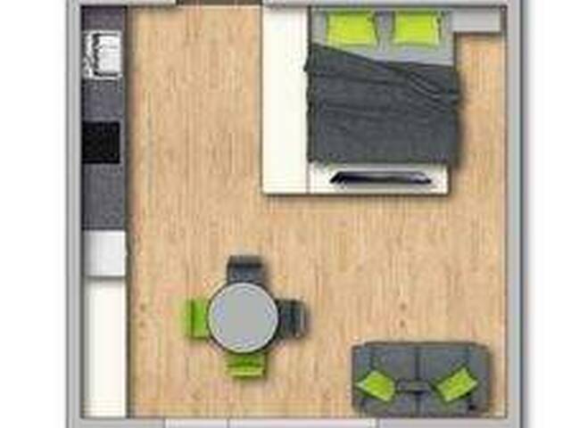 Immobilie in St. Jakob in Haus - Moderne 1-Zimmer-Wohnung: Erstbezug in St. Jakob - Bild 2