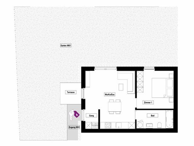 Immobilie in Lauterach - VERKAUFSSTART: RIVA-2-Zimmer Gartenwohnung in Lauterach - Bild 2