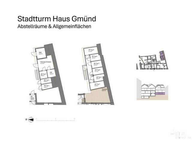 Immobilie in Gmünd - Modernes Wohnen trifft auf historisches Stadtturm-Haus. Ihr Lebens(t)raum in der Künstlerstadt Gmünd. PROVISIONSFREI FÜR DEN KÄUFER! - Bild 3
