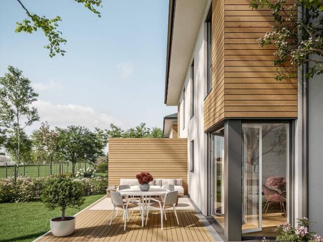 Immobilie in Raasdorf - Wohnen in RaasdorfDoppelhaushälften + Garten, 4,5 Zimmer, 110 m², 2 Stellplätze I Haus 8 - Bild 0