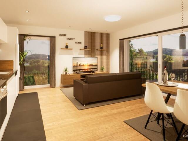 Immobilie in Hart bei Graz - JH24! Wohnen zwischen Stadt & Natur! Kurz vor der Fertigstellung! Top 8 - Stilvolles Penthouse mit außergewöhnlichem Grundriss - Bild 1