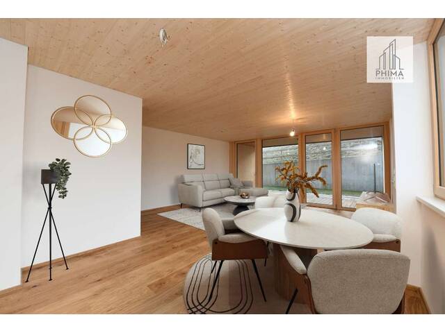 Immobilie in Hittisau - Familienfreundliche 4-Zimmer-Gartenwohnung - Bild 0