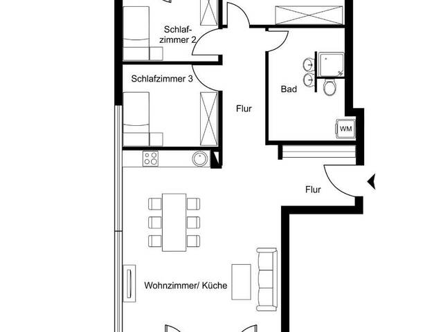 Immobilie in Hittisau - Familienfreundliche 4-Zimmer-Gartenwohnung - Bild 1