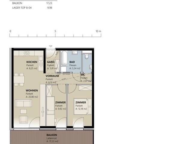 Immobilie in Kappl - Erstbezug in Kappl: Modernes Wohnen mit Fußbodenheizung und Garage! - Bild 1