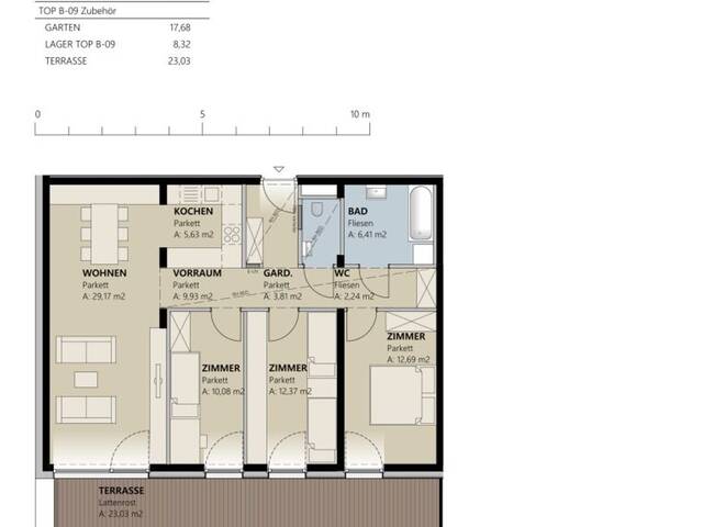 Immobilie in Kappl - Erstbezug in Kappl: Modernes Wohnen mit Fußbodenheizung und Garage! - Bild 1