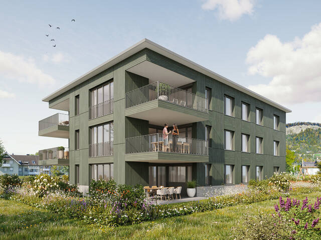 Immobilie in Wolfurt - Ruhig wohnen, zentrumsnah leben. 2-Zimmer-Terrassenwohnung W05 - Bild 2