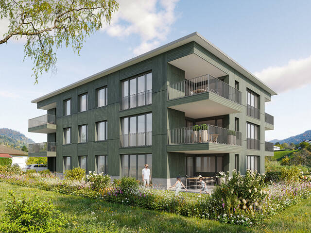 Immobilie in Wolfurt - Ruhig wohnen, zentrumsnah leben. 2-Zimmer-Terrassenwohnung W05 - Bild 3