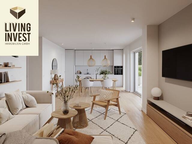 Immobilie in Haid - Baustart erfolgt: Lichtdurchflutete Gartenwohnung mit großzügiger Südwest-Terrasse - B05 - Bild 0