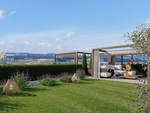 Immobilie in Haid - Baustart erfolgt: Penthouse mit einzigartigem Ausblick - B07 - Bild 2