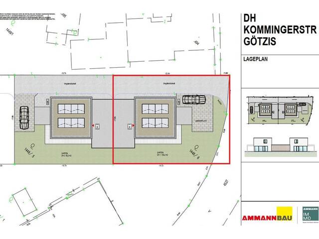 Immobilie in Götzis - Projekt Kompakt Daheim² - modernes Doppelhaus mit Garten in top Lage von Götzis - DH1 - Bild 4