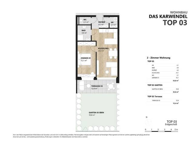 Immobilie in Scharnitz - Das Karwendel - Moderne Architektur, alpine Lebensqualität - Bild 3