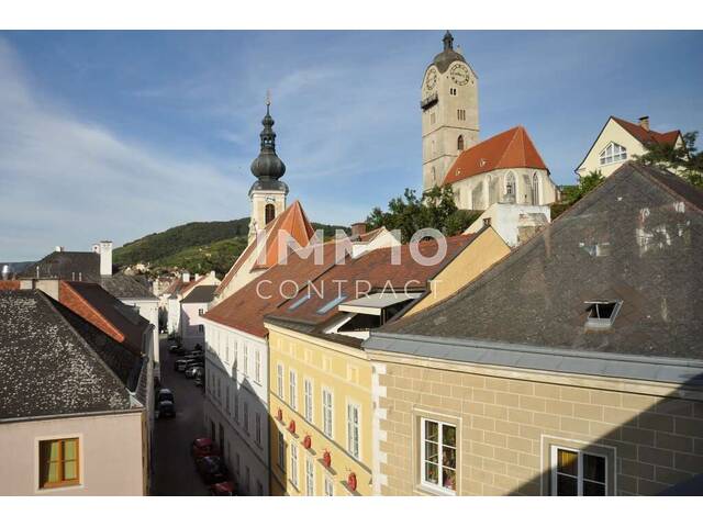 Immobilie in Stein an der Donau - 88,46qm Panorama-Dachterrassenwohnung in Stein, Donaublick, Lift, DPU-fußläufig - Bild 2