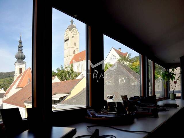 Immobilie in Stein an der Donau - 88,46qm Panorama-Dachterrassenwohnung in Stein, Donaublick, Lift, DPU-fußläufig - Bild 3