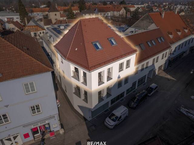 Immobilie in Traismauer - Neubauwohnung im Stadtzentrum mit Ausbaupotenzial & Dachterrasse - Bild 0