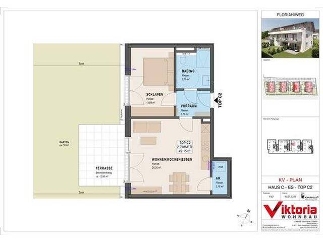 Immobilie in Bergheim - Ankommen & wohlfühlen: 2-Zimmer-Wohnung in Bergheim! - Bild 3