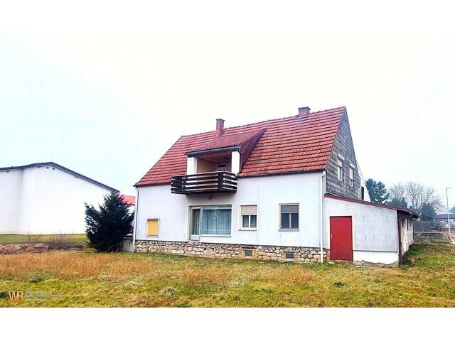Immobilie in Loipersbach im Burgenland - 145m² WFL, 2 Etagen, 600m² Garten, Balkon im OG - Bild 0