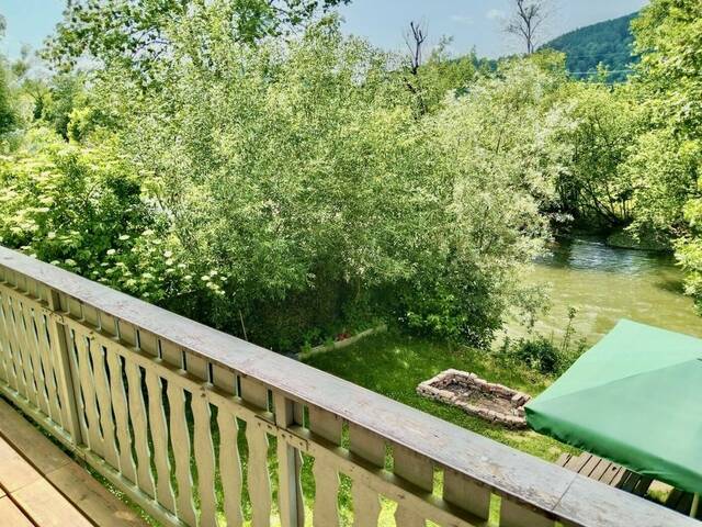 Immobilie in Pischeldorf - Gemütliche Landhauswohnung mit traumhaftem Flussblick - Bild 1