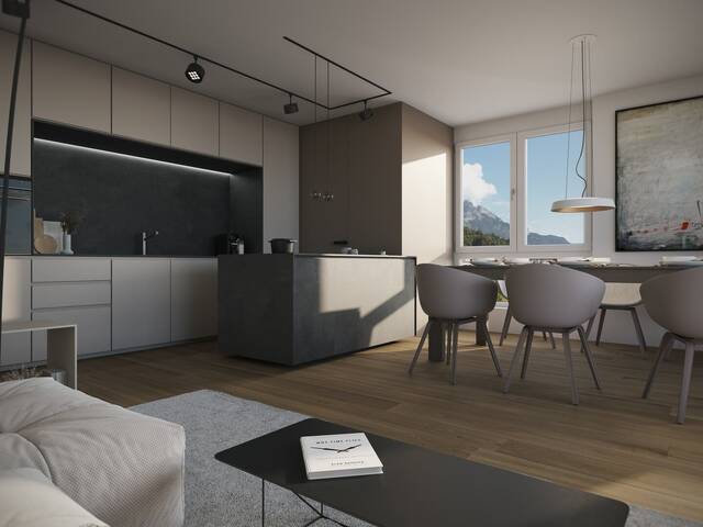 Immobilie in Jenbach - Hochwertige 1-Zimmer Neubau-Gartenwohnung EW02 - Bild 3