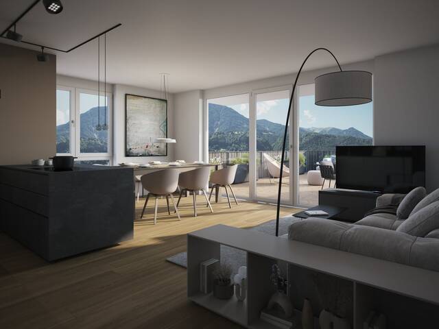 Immobilie in Jenbach - Hochwertige 1-Zimmer Neubau-Gartenwohnung EW02 - Bild 4