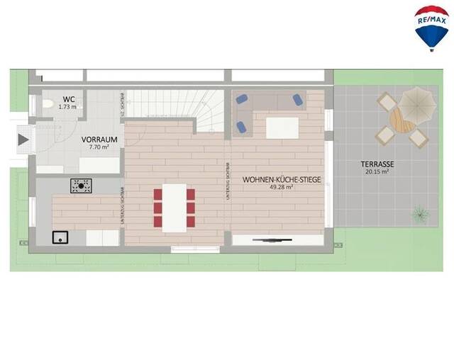 Immobilie in Wien - Luxuriöse Doppelhaushälfte nahe Nationalpark Donau-Auen - Bild 2