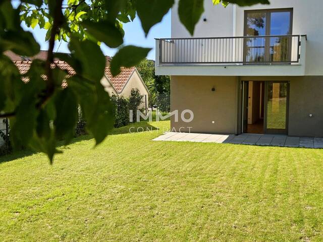 Immobilie in Leopoldsdorf - Gartenparadies & Familientraum: 4-Zimmer-Wohnung im Erstbezug in exklusiver Anlage - provisionsfrei! - Bild 0