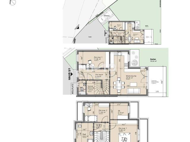 Immobilie in Mühlleiten - Jetzt schlüsselfertig zum Preis von belagsfertig! Doppelhaushälfte in der Natur - Bild 0