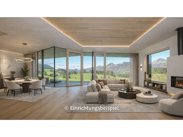 Immobilie in Schwendt - Architektenvilla mit Pool und unverbaubarer Aussicht - Bild 0