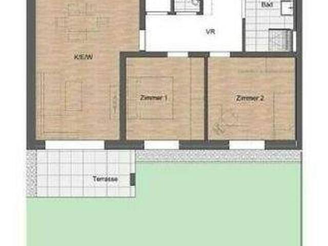 Immobilie in Werndorf - provisionsfreier ERSTBEZUG in Werndorf, 3 Zimmerwohnung mit Terrasse u . Garten und Carportplatz !!! - Bild 1