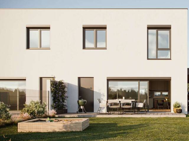 Immobilie in Oberpullendorf - Ankommen & Wohlfühlen - SCHLÜSSELFERTIGES DOPPELHAUS direkt in Oberpullendorf - inkl. Mini für 3 Jahre - PROVISIONSFREI! - Bild 1