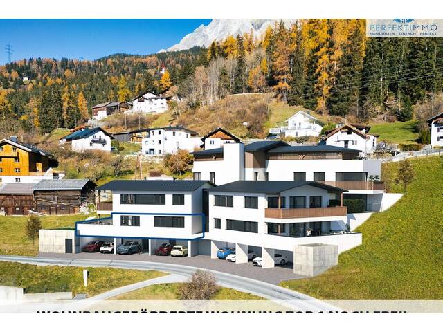 Immobilie in Strengen - Neubau: Wohnen mit Rifflerblick - Terrassenwohnung Top 1 - wohnbaugefördert! - Bild 3