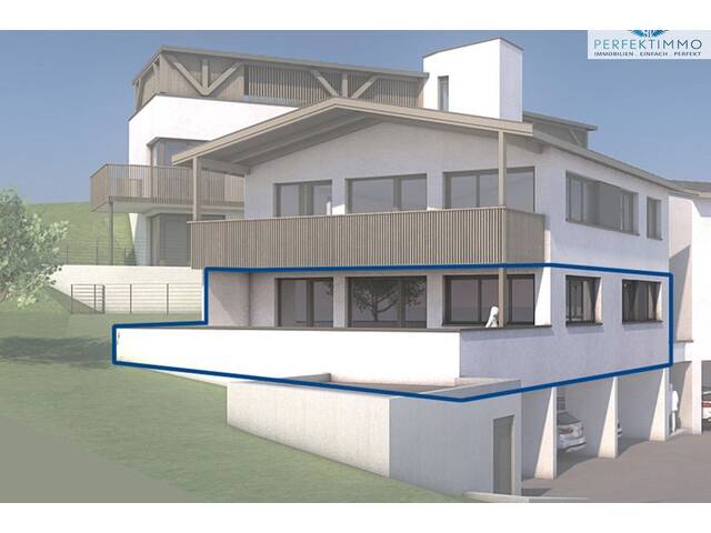 Immobilie in Strengen - Neubau: Wohnen mit Rifflerblick - Terrassenwohnung Top 1 - wohnbaugefördert! - Bild 4