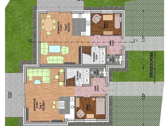 Immobilie in Gaaden - Wohnbauprojekt Gaaden/HoheWand! Einfamilienhäuser / Doppelhaushälften -Top Osteraktion mit gratis PV -Anlage für den Erstkläufer - Bild 4