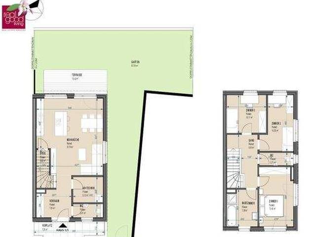 Immobilie in Rehberg - Neubau-Reihenhaus in Rehberg bei Krems | Terrasse & Garten | Wohnbauförderung möglich! - Bild 4
