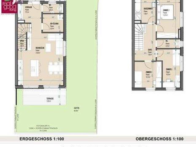 Immobilie in Rehberg - Modernes 4-Zimmer-Reihenhaus in ruhiger Lage von Rehberg bei Krems Belagsfertig | Eigengarten | Wohnbauförderung möglich! - Bild 4