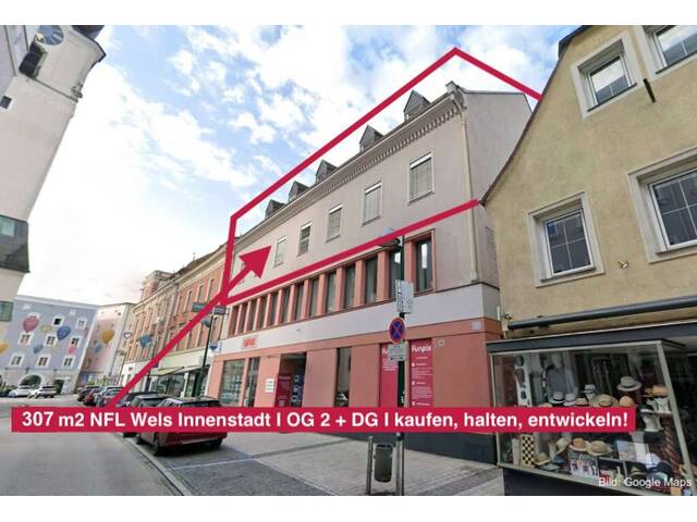 Immobilie in Wels - 11,9 % Rendite I Innenstadt Wels - Anlageobjekt mit Fix-Cashflow & Entwicklungspotenzial! - Bild 0