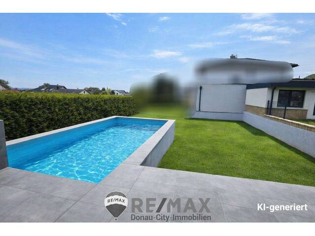 Immobilie in Nußdorf ob der Traisen - Ihr neues Zuhause in Reichersdorf – Doppelhaushälfte mit Pool & Traumgarten - Bild 2