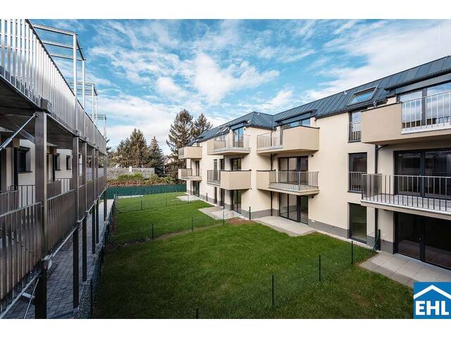 Immobilie in Langenzersdorf - Bezugsfertige Eigentumswohnung auf Eigengrund - Wohnen vor den Toren Wiens - Bild 2