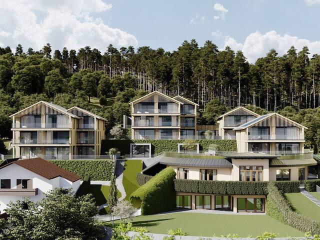 Immobilie in Nußdorf am Attersee - PROVISIONSFREI - Exklusive Apartment-Chalets am Attersee in Nußdorf - Bild 0