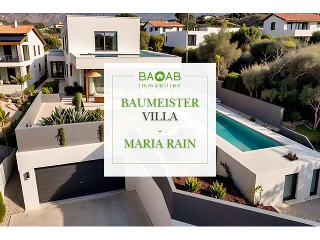 Immobilie in Maria Rain - Stilvolle Villa mit 190 m² Wohnfläche, Pool und sonnigem Garten - Bild 0