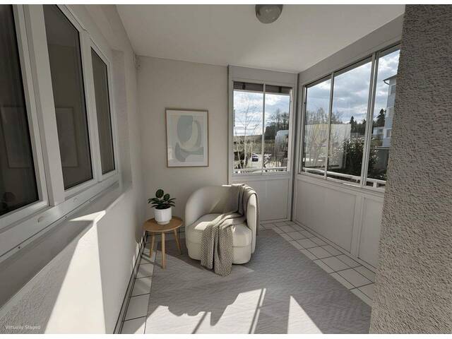 Immobilie in Thalheim - Neuer Preis! Sonnige Aussichten in bester Lage- Stilvolle 3-Zimmer-Wohnung mit Loggia - Bild 0
