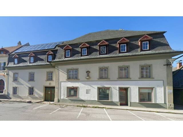 Immobilie in Aspang-Markt - Stadthaus mit Entwicklungspotenzial im Zentrum von Aspang für Anleger oder zur Eigennutzung - Bild 0