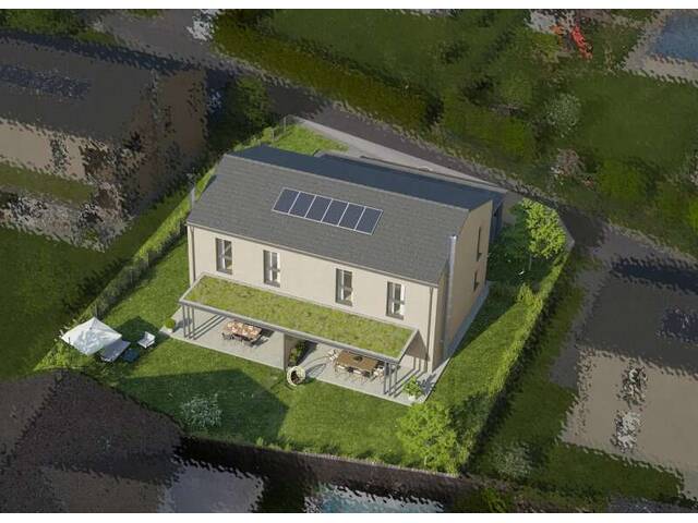 Immobilie in Mureck - Schlüsselfertige Neubau- Doppelhaushälfte in sehr guter Lage mit Terrasse und Eigengarten sowie zwei eigene Carports - Bild 0