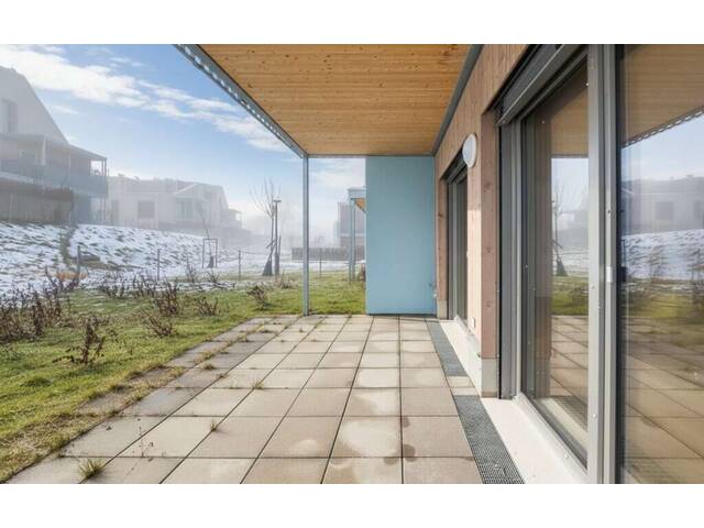 Immobilie in Gießhübl - Moderne 2-Zimmer-Garten-Wohnung in Holzbauweise - ERSTBEZUG - Haus 3 - Top 2 - 240m2 Garten - Bild 1