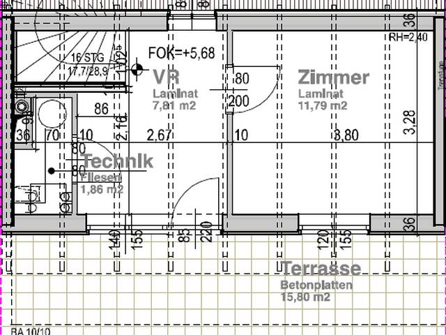 Immobilie in Pillichsdorf - Reihenhaus mit Dachterrasse - Bild 3